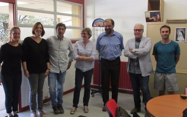 Deux enseignants catalans au Lycée Costa de Beauregard !