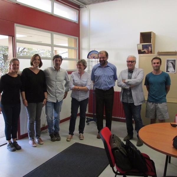 Deux enseignants catalans au Lycée Costa de Beauregard !