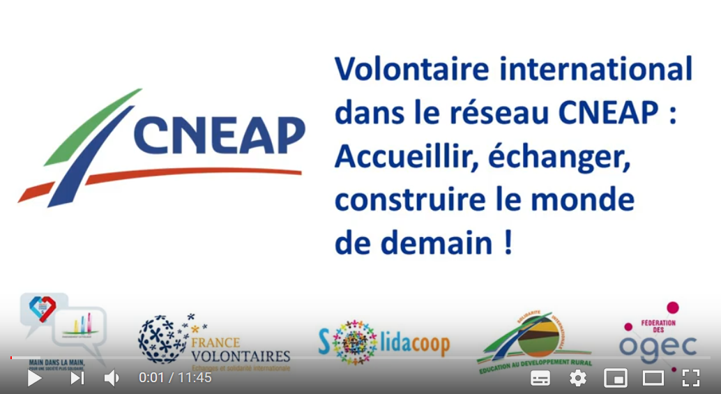 Film : volontaire de réciprocité dans le réseau CNEAP