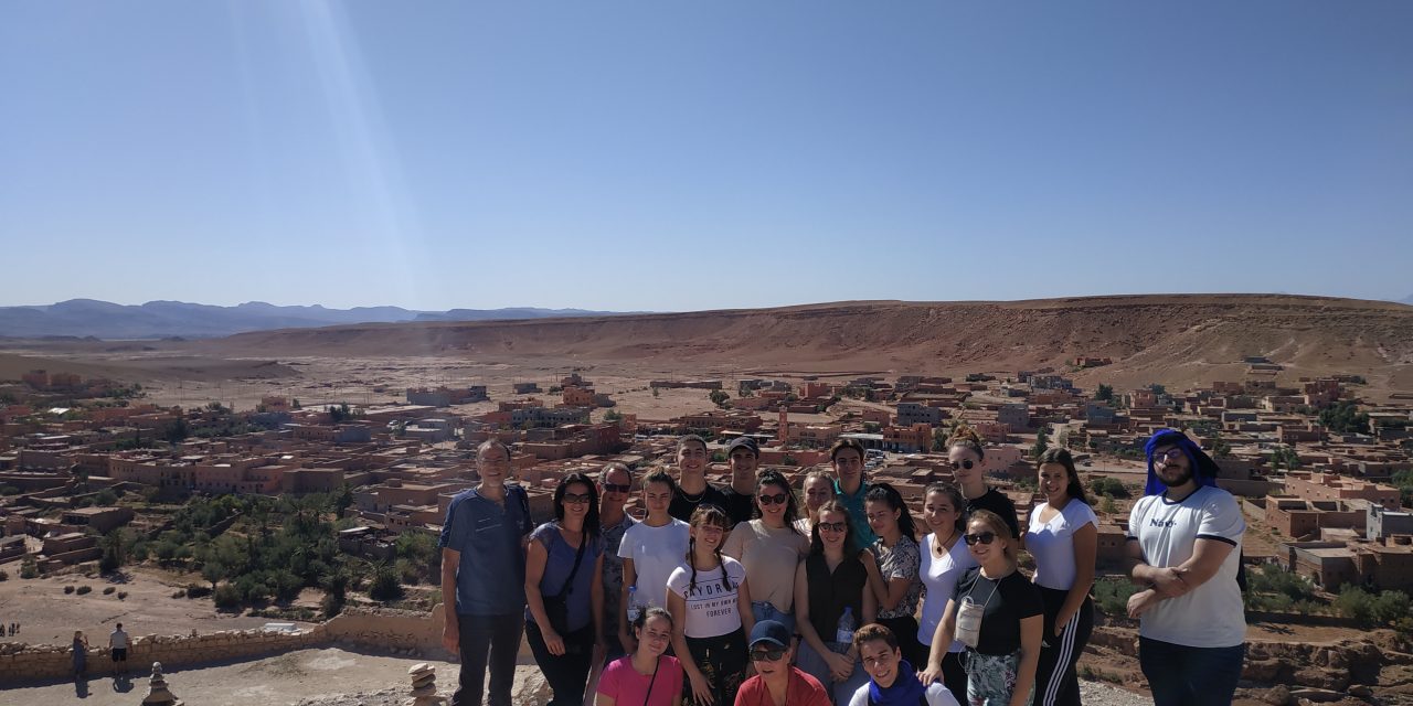 Les élèves de Pézenas à la rencontre de leurs partenaires marocains