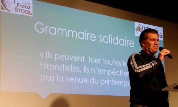 Festisol 2019 : « Grammaire solidaire : quand le je (jeu) devient nous ! » à EFAGRIR