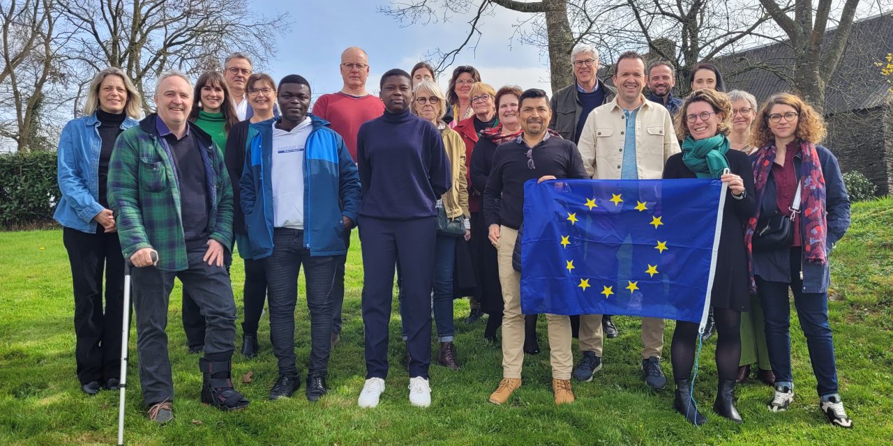 Eric et Florence, formateurs Togolais en Agroécologie en visite en Bretagne