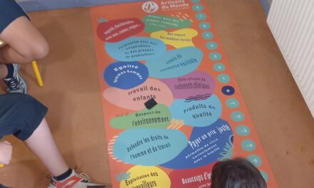 Fête du commerce équitable et de l’arbre  à Vestric (Gard)