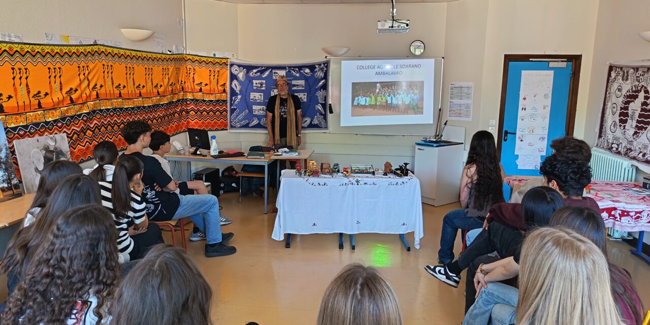 Semaine malgache à Saint-Jean- de- Bournay au lycée Vallon Bonnevaux !